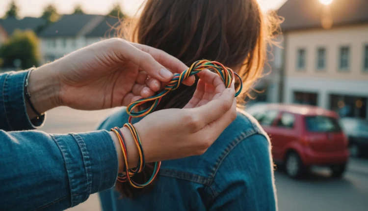 élastique pour cheveux