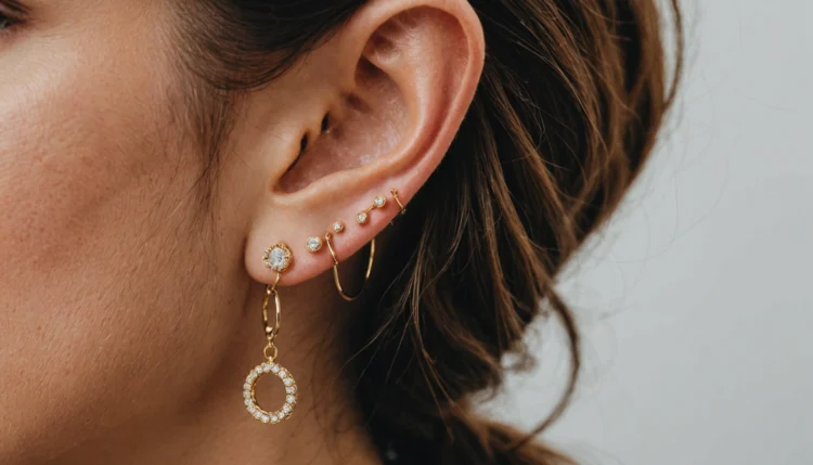 boucle d'oreilles 2eme trou